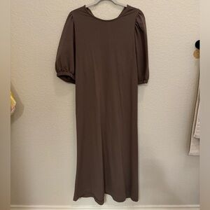 Brown H&M dress